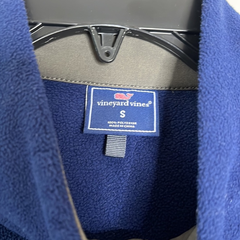VINEYARD VINES Men's Full Zip Performance Fleece Jacket Sz‎ Small - Picture 3 of 10
